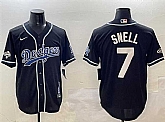 Mens Los Angeles Dodgers #7 Blake Snell Black 2024 World Series Champions Cool Base Stitched Jersey,baseball caps,new era cap wholesale,wholesale hats